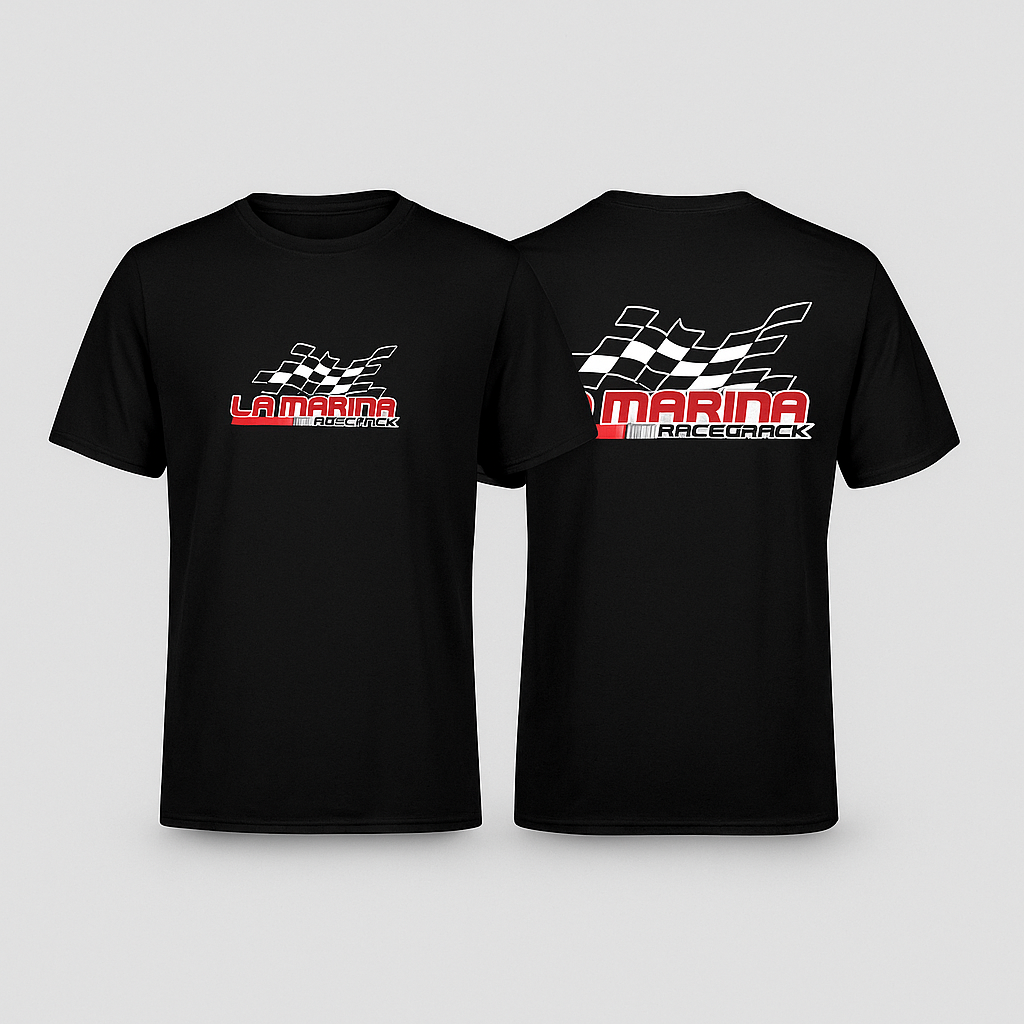 Camiseta Negra Race